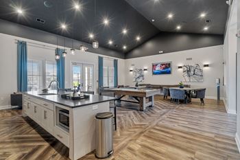 Two community rooms